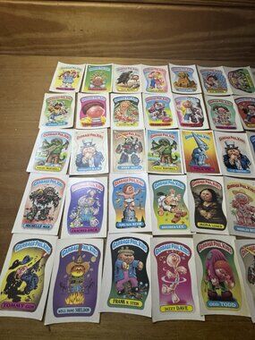 vintage garbage pail kids card lot
